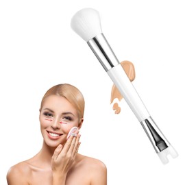 Nose Contour, U Shaped Makeup Brush Dual End Nose Contour Brush Pro Contour Duo Brush for Sculpting and Defining Nose Cheek Bones Contour