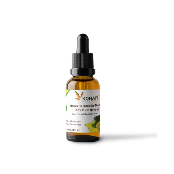 100% Natural Cold Pressed Marula Carrier Oil. Bottled in Canada.