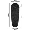 normani Bivvy Sleeping Bag Cover 100% Wind and Waterproof Breathability: