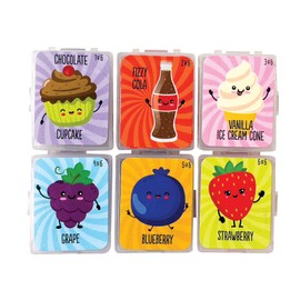 Raymond Geddes Link Up Scented Kneaded Erasers (Series Two - 36 Pieces) - 6 Moldable Eraser Designs with Snap Case - Fun Puzzle Kids Erasers