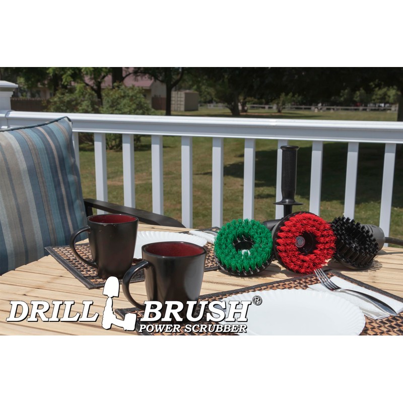 Construction Tools - Medium, Stiff, Ultra Stiff Scrub 3 Brush