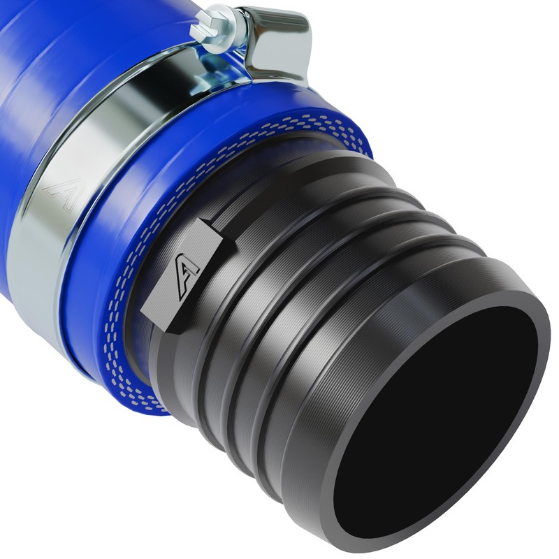10mm (3/8 Inch) 2 Pack Straight in-Line Hose Tube Pipe