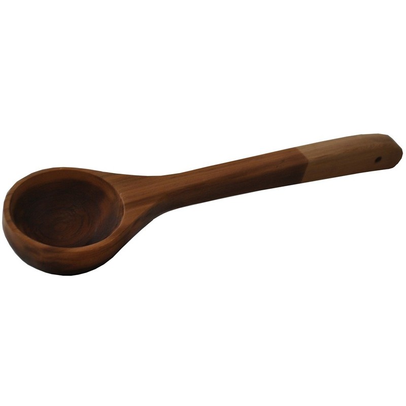 Wood Hand Carved Sauna Ladle 17.5" -Cedar
