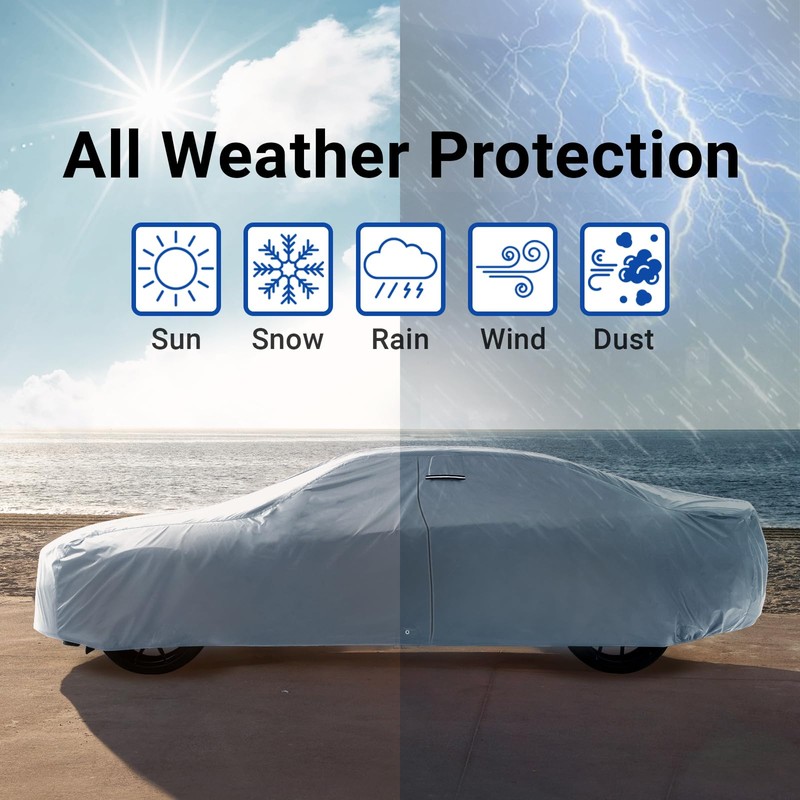 iCarCover Fits: [Volkswagen Cabrio] 1995-2002 Premium Full Car Cover Waterproof