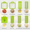 Vegetable Chopper Multifunctional 16-in-1 Food Choppers Onion Vegetable Slicer Cutter