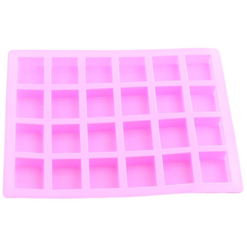 AIBOYA 24 Cavity Rectangle Silicone Candy Molds For Candy Caramel