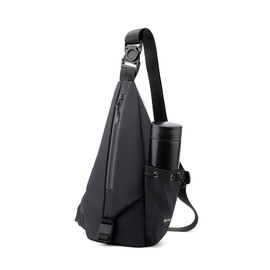 Strangefly Sling Bag Small Backpack Waterproof Cross Body Chest Bags Daypack with Water Bottle Holder for Travel Hiking