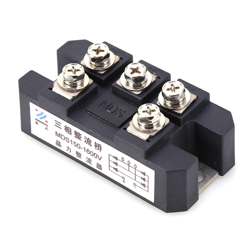 Three/3‑Phase Diode Bridge Rectifier 150A MDS150A 1600V Power Durable