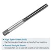 sourcing map Chucking Reamer 3/8" H7 High Speed Steel Lathe