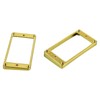 2PCS Guitar Pickup Frame Metal Bridge and Neck Pickups Cover