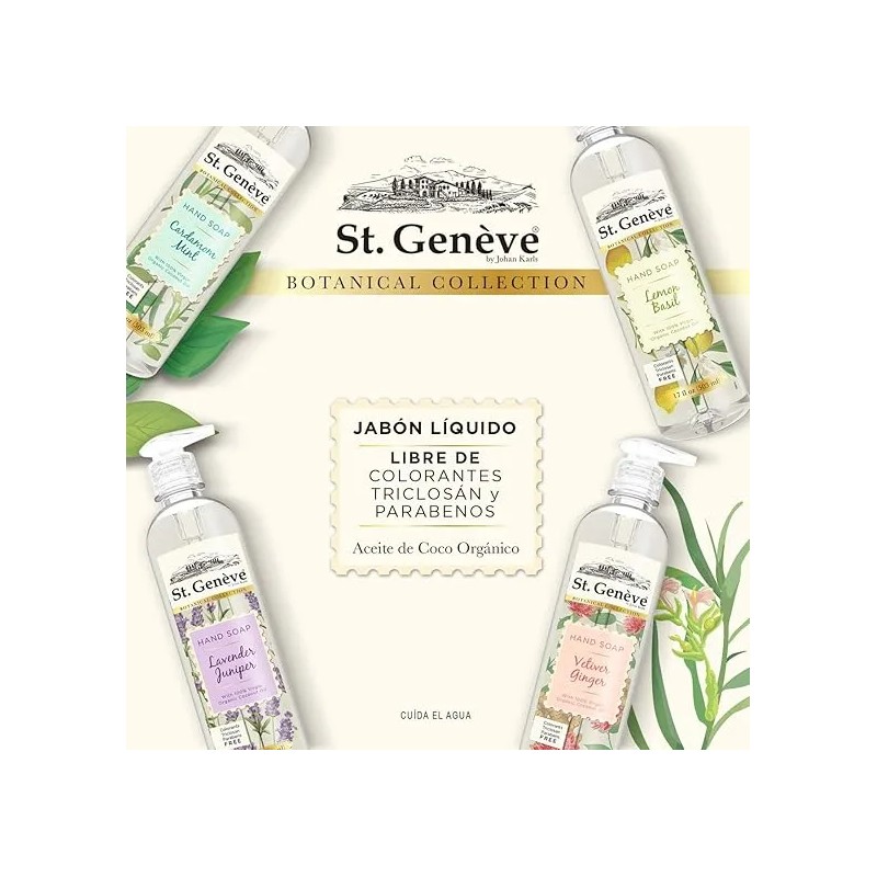Jabón Liquido Para Manos 5pzas + 1 De Regalo Aroma