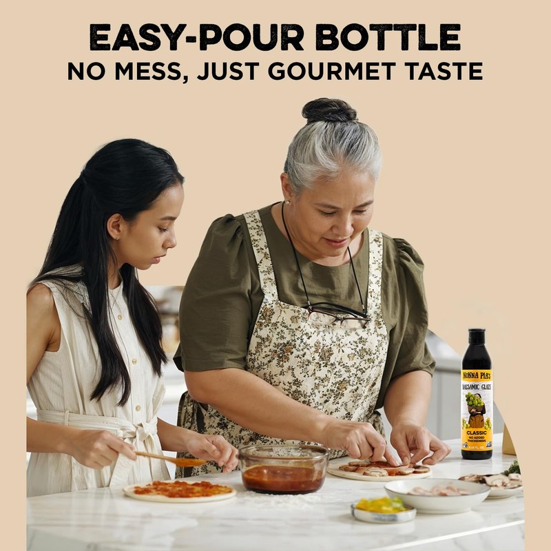 Nonna Pia’s Classic Balsamic Glaze - IGP Certified Balsamic Vinegar