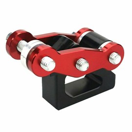 GROM Rear Shock Lowering Suspension Mount Compatible With MSX 125 125SF Grom125 2013-2020 LC150 Exciter150 Motorbike Inch Billet (Red)