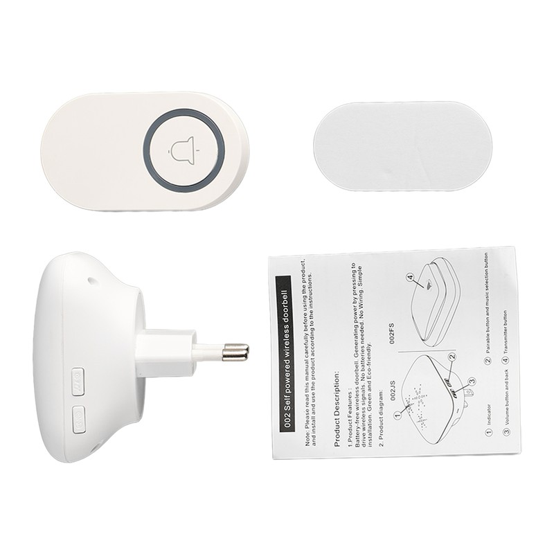 Wireless Doorbell Home Button Cell Wireless Doorbell Long Distance The