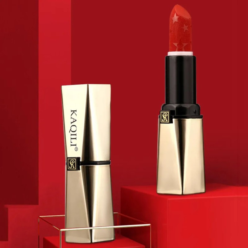 Brillo De Labios Mate Impermeable 2 En 1 Brillo De