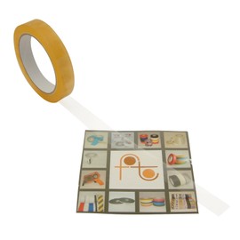 JVCC CELLO-1 Cellophane Sealing Tape: 3/4 in. x 72 yds. (Clear)