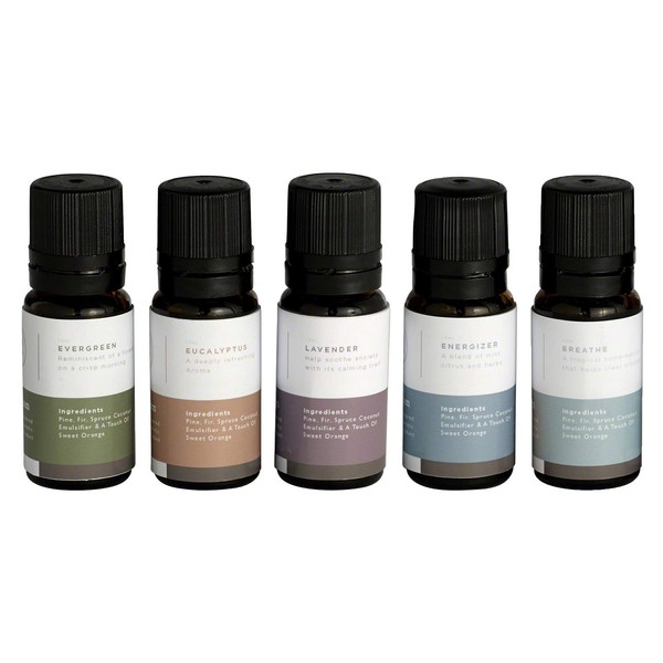 Mr. Steam (MS ESSENTIAL 5) Aromasteam essential oils Aromatherapy(5-Pack)