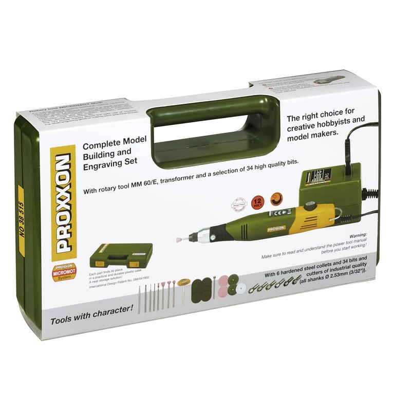 Proxxon 38515 Model Building and Engraving Set