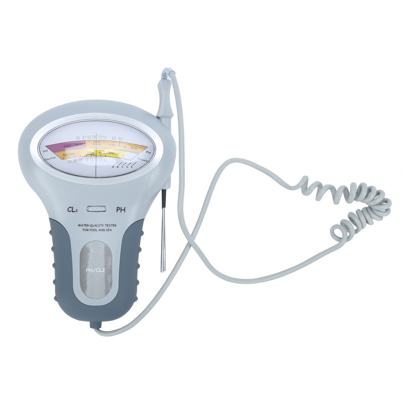 CL2 and PH Meter Swimming Pool Water Quality Testing Equipment