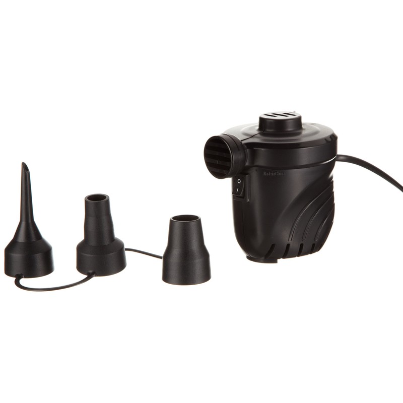 High Peak 49715 Elektropumpe 230V, E-pumpe, 3 extra Ventile, extra