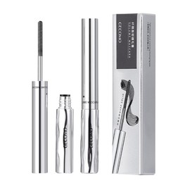 GECOMO [TK's Popular Product] Korean 3D Curl Mascara - Enhances the three-dimensional effect around the eyes, long-lasting hold, features metal comb, waterproof and sweat-resistant, all-day lasting