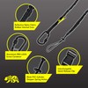 BearTOOLS Interchangeable Tool Safety Lanyard Detachable Buckle Multi Accessory Connection