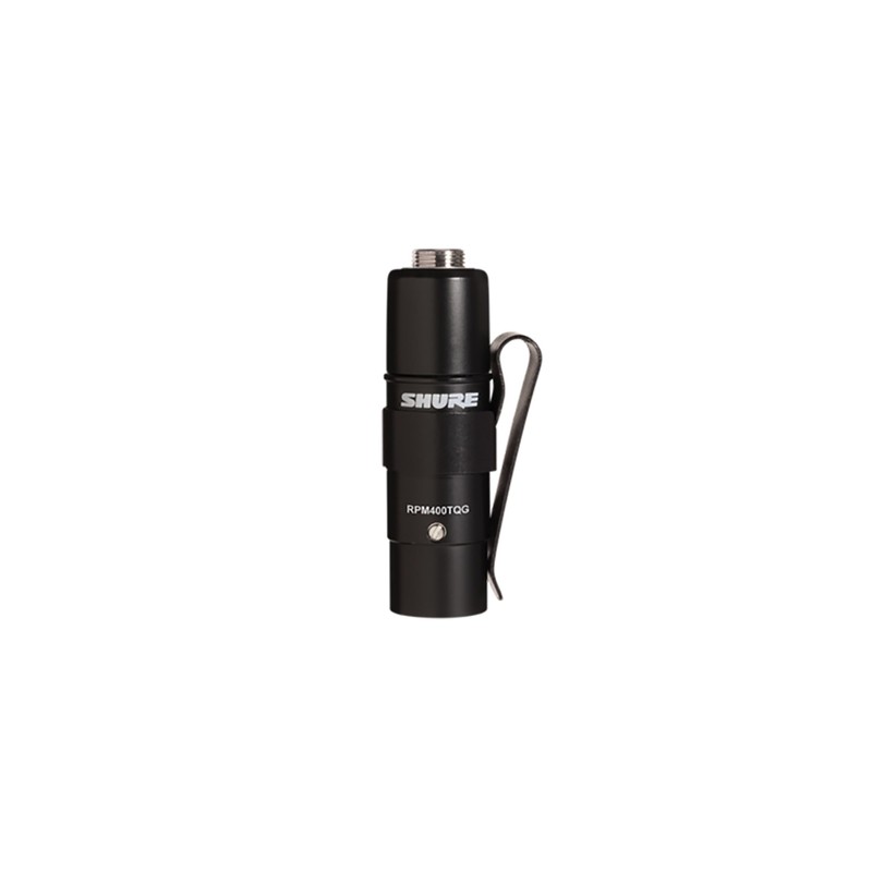 Shure Wired Microphone TQG to XLR Preamplifier with Belt Clip