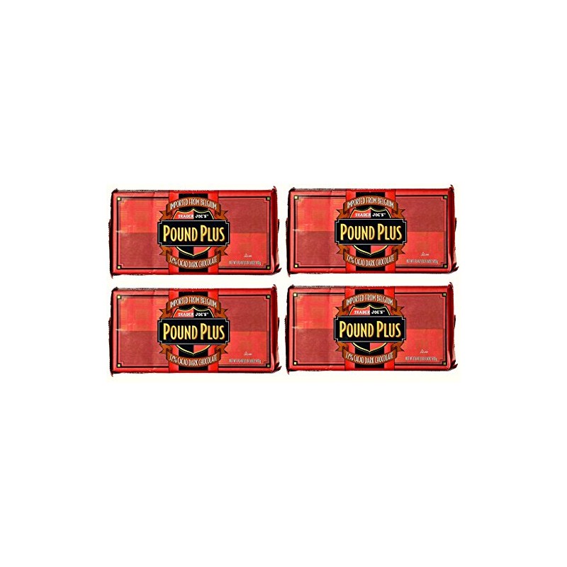 Trader Joe's Pound Plus GIANT Belgian 72% Dark Chocolate Bar