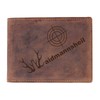 Greenburry Vintage Forest WMH01 Waidmannsheil Leather Wallet Brown, brown, Vintage
