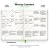 Roterunner Purpose Planner Notebook B5 7.5”x9.8” Undated 2026 Daily Weekly