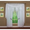 Today's Curtain Emelia Original Voile Panel 63", White, 60"W x