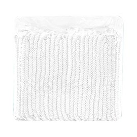 GOTOTOP 100 Gorros Desechables Red para el Cabello, Gorros Quirúrgicos No Tejidos, Red para el Cabello, Gorro de Ducha Transparente de Plástico Elásti