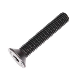 binifiMux 10pcs M10 Black Flat Hex Socekt Cap Bolts 10.9 Grade Alloy Steel, 16mm 20mm 25mm 30mm 35mm 40mm 45mm 60mm Length (M10 x 60mm)