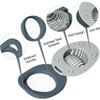 Egg Slicer with Stainless Steel Wire Egg Slicer, Multifunctional Egg