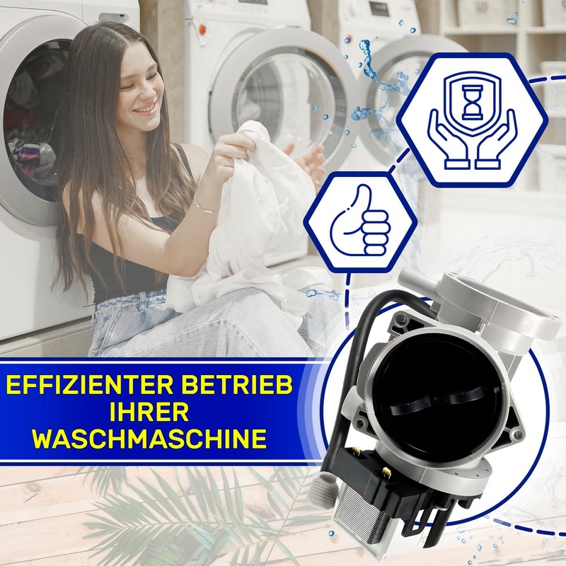Drain Pump Power 30 W 220/240 V for Washing Machine