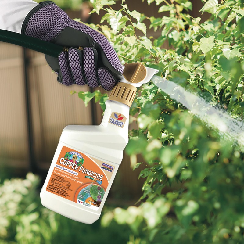 Bonide Captain Jack's Copper Fungicide, 16 oz Ready-to-Spray Disease Control