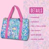 Lilly Pulitzer Cute Lunch Bag for Women, Large Capacity Insulated