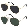 La Optica B.L.M. UV400 Unisex Pilot Sunglasses Retro Colours Single