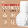 Durameg [800 Count - 12 oz.] PET Crystal Clear Plastic