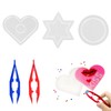 PAVIKE Iron Beads Set (8 Pieces) Perler Beads Plates, Iron