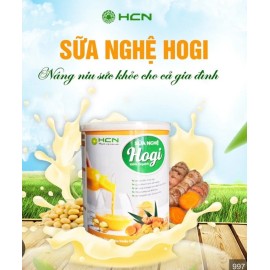 Hogi TURMERIC LATTE POWDER MILK– HOGI Drink 400g SỬA NGHỆ (Hổ Trợ Hệ Tiêu Hoá)