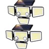 LYWALT Solar Outdoor Lights - 3000LM 188 LED Motion Sensor