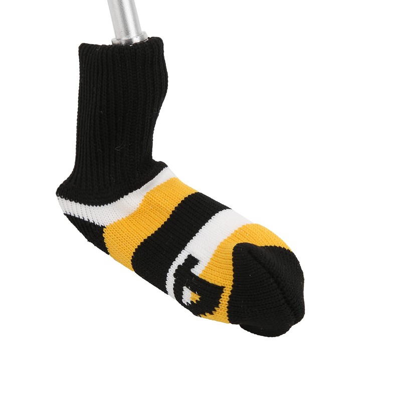 9pcs Iron Headcover, Portable Polyester Knitted Wool Iron Head Cover