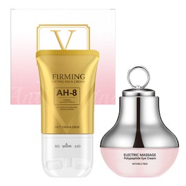 Neck Creams for Firming Roller,AH-8 Firming Neck Cream for Sagging Skin,Neck & Eye Care Set,Eye Cream for Dark Circle and Puffy Eye,Tightening & Reduce Double Chin,Skin Tightening Cream Body