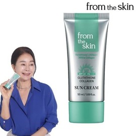 Actress Kim Cheong's Choice From the Skin Sunscreen (50ml) 1 bottle / 여배우 김청의 선택 프롬더스킨 선크림 본품(50ml) 1통