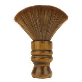Beomeen Cepillo de peluquería para cortar el pelo, cepillo de pelo grande, suave, cepillo de pelo profesional con mango de madera de fibra natural