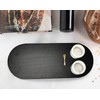 Bloomingville Bloomingville Mango Wood Tray with 2 Marble Bowls and