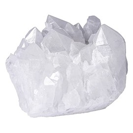 KYEYGWO KYEYGWO Natrlichen Bergkristall Druse Rohstein, Unregelm??ige Kristall Cluster Specimen Naturstck Dekorative Steine Drusensegment Reiki Heilung Edelstein Fengshui Ornamente, 70-130 g