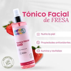 Vemare Cosmetics Tónico Facial De Fresa todo tipo de piel 250ml