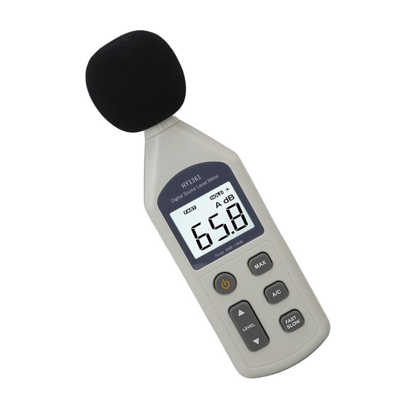 Decibel Meter High Accuracy LCD Screen 30 to 130dBA 5V